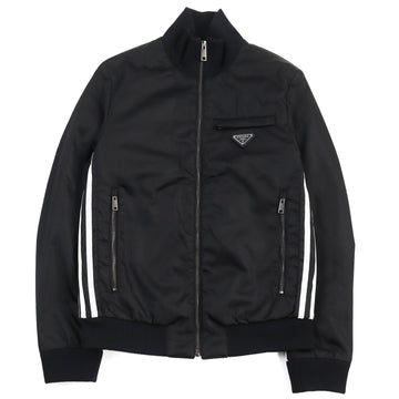 PRADA Track jacket SGB936 polyamide (nylon) Black type 40