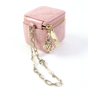 Christian Dior Pouch S0976OVRB enamel pink LADY DIOR