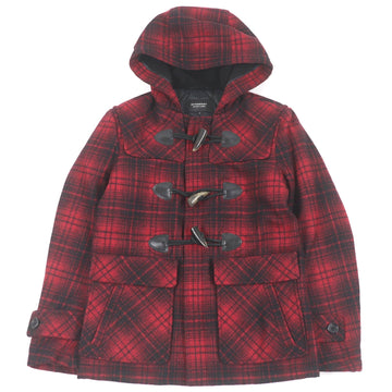 Burberry Wool Nylon ToCSle Hoodie Duffel Coat M