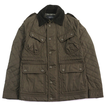 Burberry Cotton Quilted Jacket Brown M