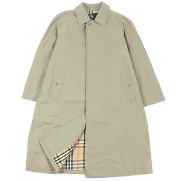 Burberry Cotton Nova Check Fly Front Coat