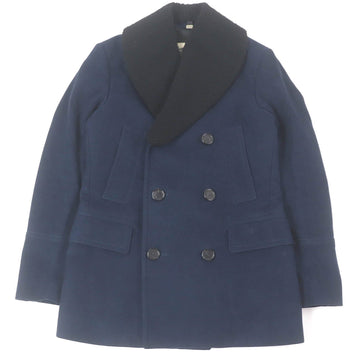 Burberry London Moleskin Mouton Lamb Leather Coat