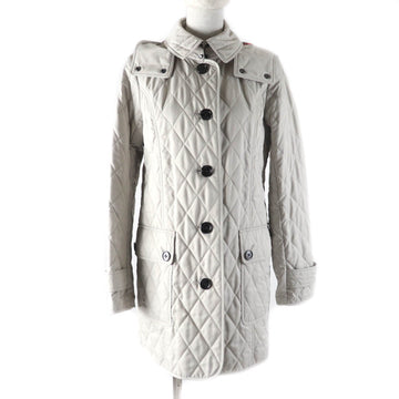Burberry London Hooded Button Polyester Coat