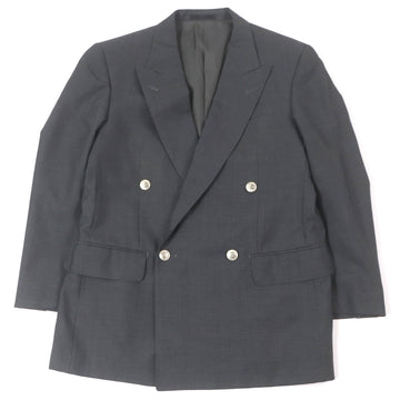 Burberry London Emblem Wool Mohair Tailored Jacket