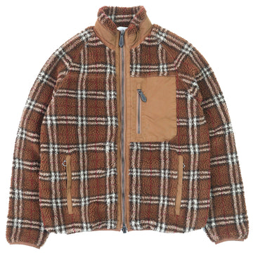 Burberry Nova Check Pattern Acrylic Jacket