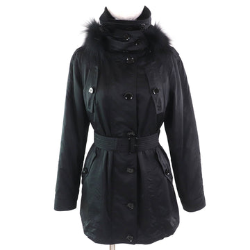 Burberry London Padded Fur Hooded Coat
