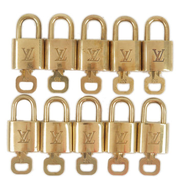Louis Vuitton Set of 10 Lock & Key Cadena Key Lock