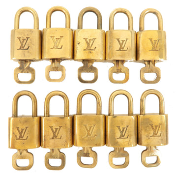 Louis Vuitton Set of 10 Lock & Key Cadena Key Lock
