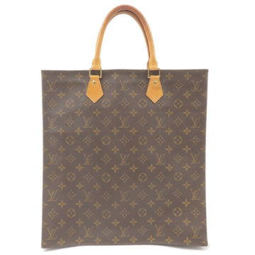 Louis Vuitton Monogram Sac Plat Hand Bag M51140
