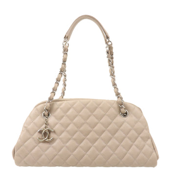 Chanel Matelasse Mademoiselle Caviar Skin Chain Hand Bag A