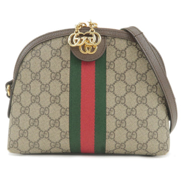 GUCCI Sherry Ophidia CS Supreme Leather Shoulder Bag 499621