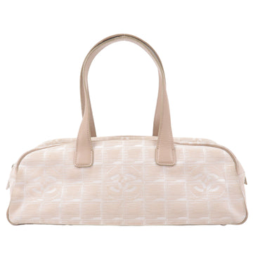 Chanel New Travel Line Nylon Jacquard Leather Mini Bag A