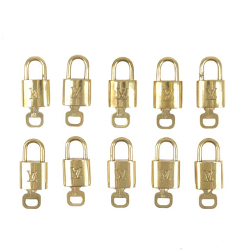 Louis Vuitton Set of 10 Lock & Key Cadena Key Lock