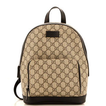 Zip Pocket Backpack EC Coated Canvas Small
