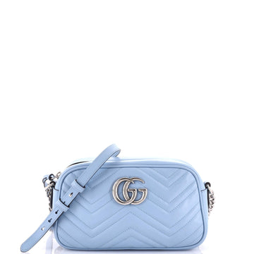 EC Marmont Shoulder Bag Matelasse Leather Small