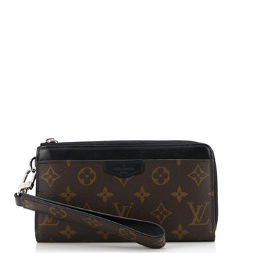 Zippy Dragonne Wallet Macassar Monogram Canvas