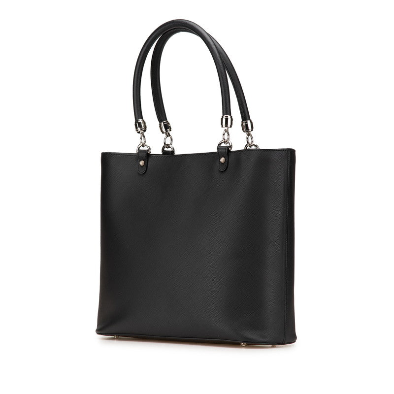 Salvatore Ferragamo PVC Leather Gancini Tote Bag
