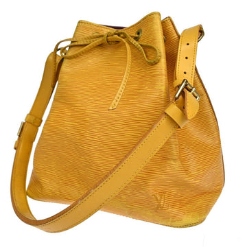 Louis Vuitton Petit Noé  Leather Shoulder Bag