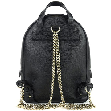 Gucci Soho Leather Chain Backpack