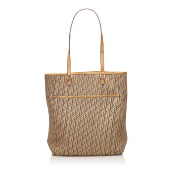 Dior Dior Oblique Canvas Tote Bag Brown