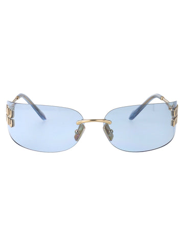 MIU MIU Fashion Forward Metal Sunglasses