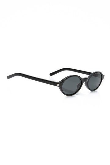 SAINT LAURENT Corner Angle Jeanne Oval Sunglasses