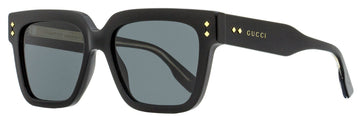 Gucci Men's Square Sunglasses EC1084S 001 Black/Gold 54mm
