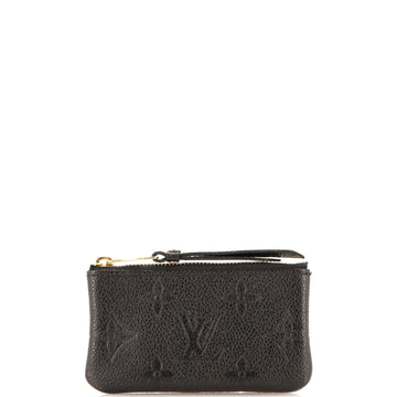 Zip Key Pouch Monogram Empreinte Leather