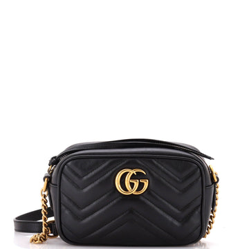 EC Marmont Shoulder Bag Matelasse Leather Mini