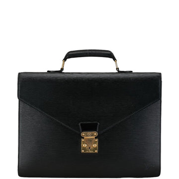 Louis Vuitton Epi Serviette Conseiller Business Bag M54422 in Very Good Condition