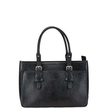 Burberry Nova Check Leather Tote Bag