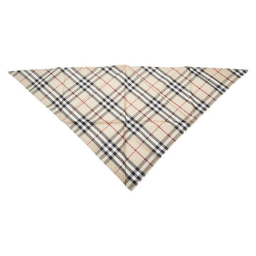 Burberry Cotton Nova Check Triangle Scarf