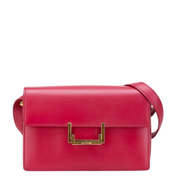 Saint Laurent Leather Classic Loulou Shoulder Bag