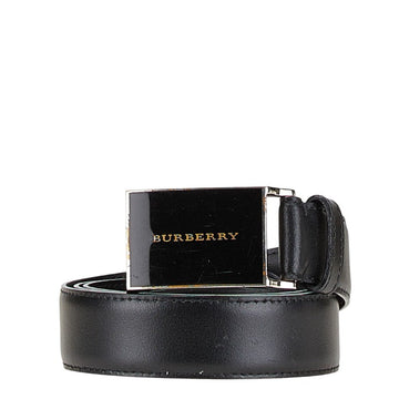 Burberry Logo Leather Belt