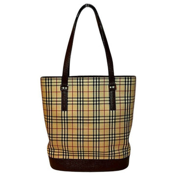 Burberry Nova Check Canvas Bucket Bag