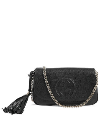 Gucci Soft Leather Cross Body Bag