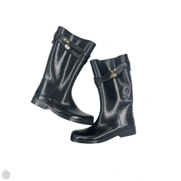 Boots Designer By Coach In Black, Size: 11