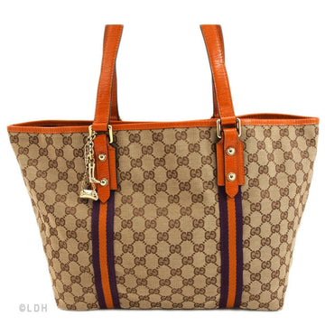 G*G Shopper Tote with Orange Charms (Indistinguishable)