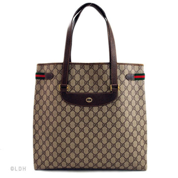 G*G Tan Vintage Shopping Tote (Indistinguishable)