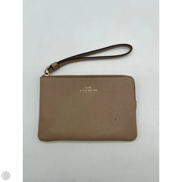 Wristlet Designer By Coach, Size: Medium