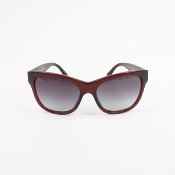 CHANEL Side COCO Mark Sunglasses ?.539S6 56?17 140 3N Brown 5380-A