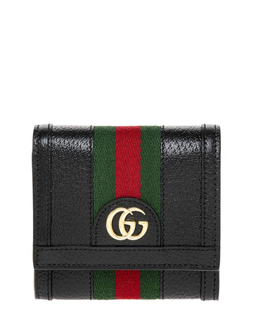 Gucci Ophidia Leather French Wallet