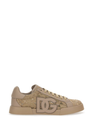 Dolce & Gabbana Women Sneaker With Embroidery