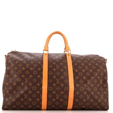 Keepall Bandouliere Bag Monogram Canvas 55