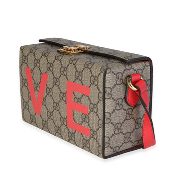 Gucci EC Supreme Valentine's Day Mini Box Bag