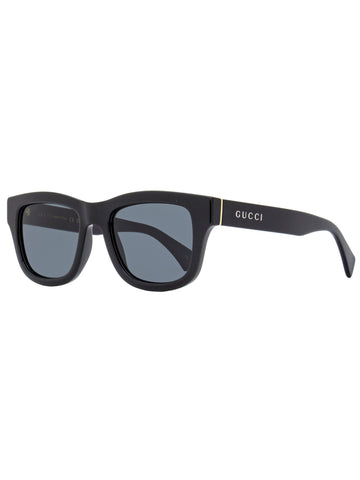 Gucci Men's Rectangular Sunglasses EC1135S 002 Black 51mm