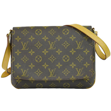 Louis Vuitton Musette Tango  Canvas Shoulder Bag