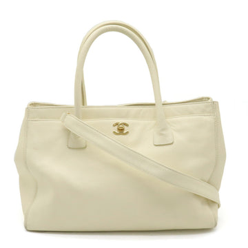 Chanel Executive Line Tote Bag Ivory