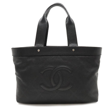 Chanel Coco Mark Mesh Leather Tote Bag A33936