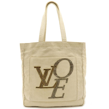 Louis Vuitton That's Love Tote MM Cotton Canvas Bag M95388